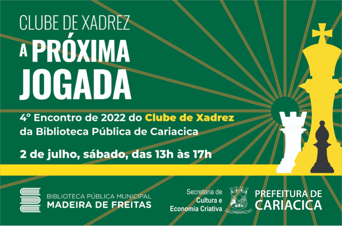 Clube de Xadrez é opção de lazer no centro da cidade - Prefeitura