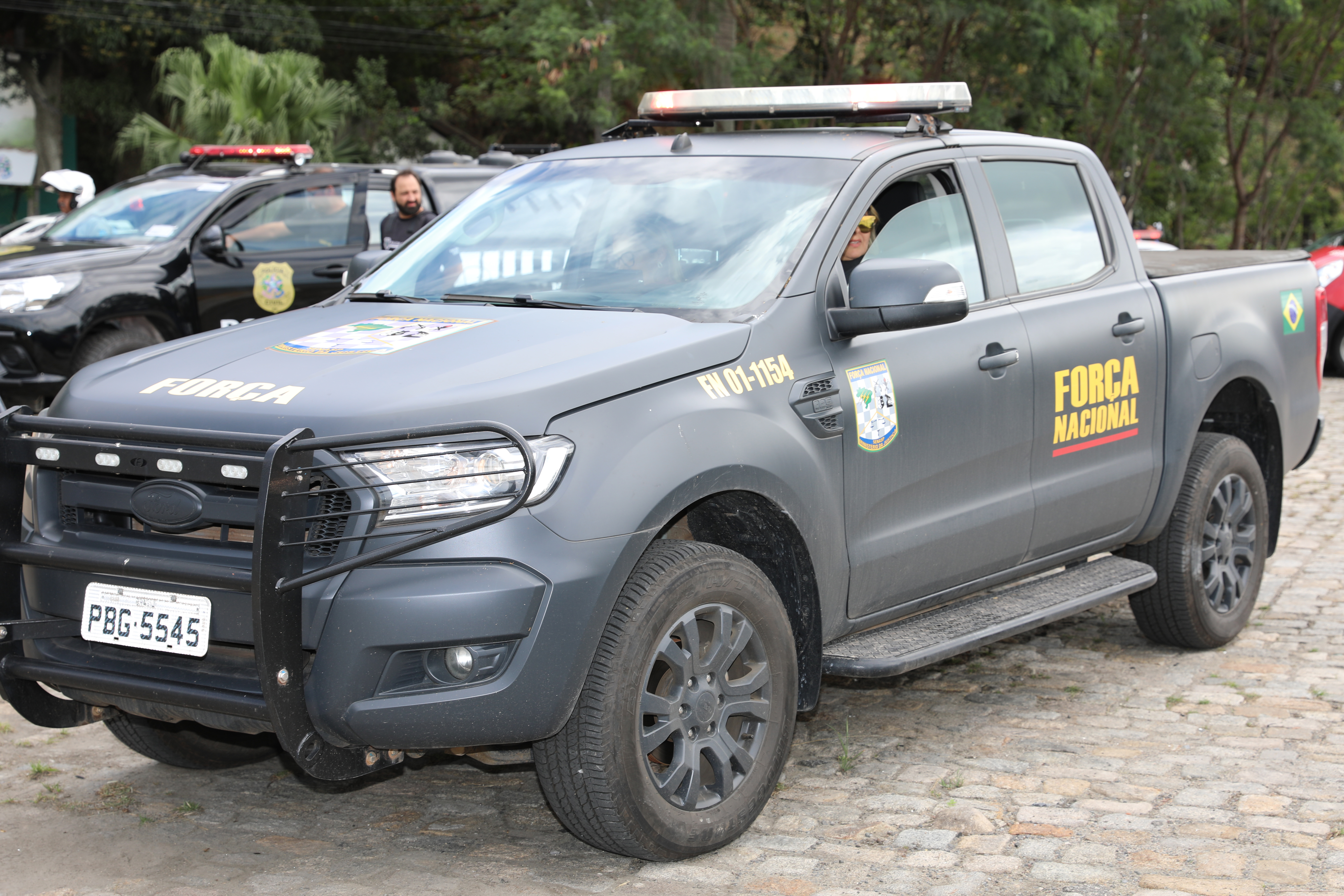 Polícia de segurança pública tem um carro novo. Os detalhes do