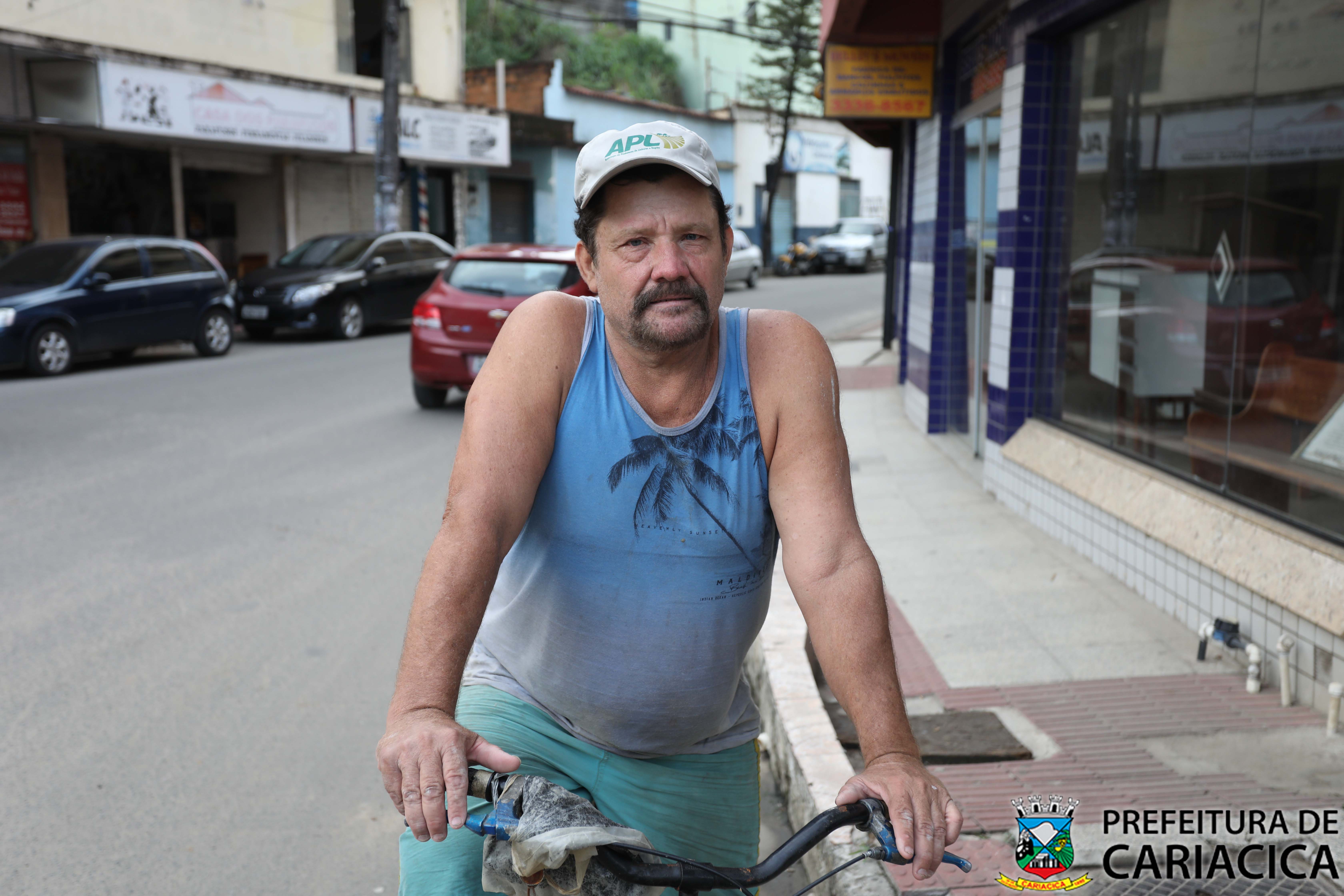 Morador de Itacibá Ronaldo Santana Lopes