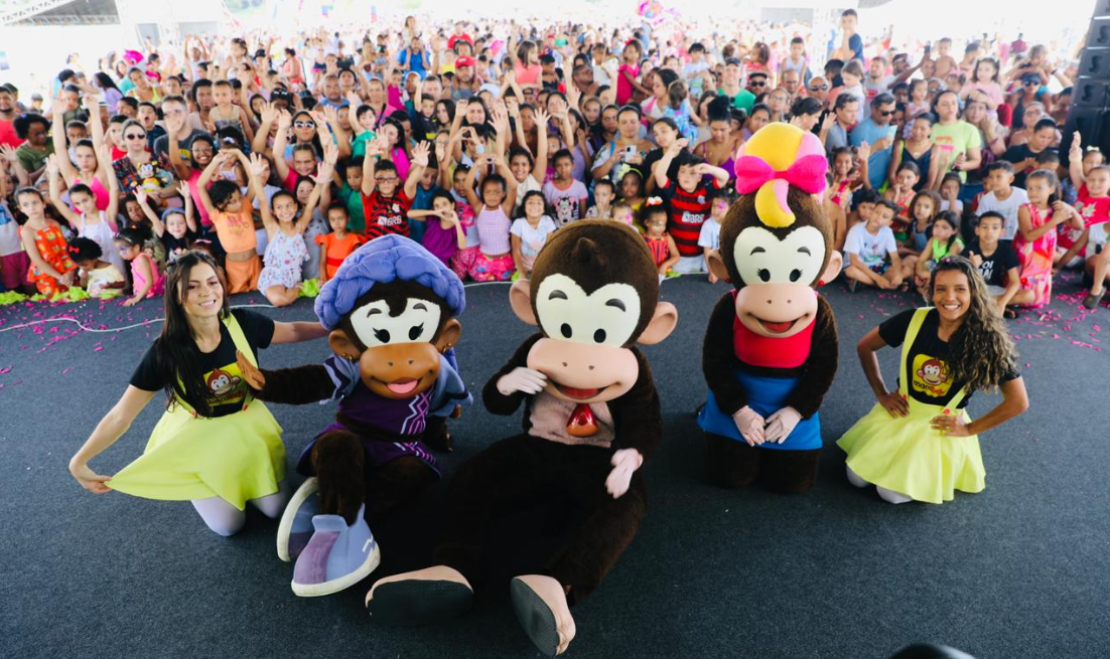 Festa das Crianças de Cariacica é um sucesso no Parque O Cravo e a Rosa