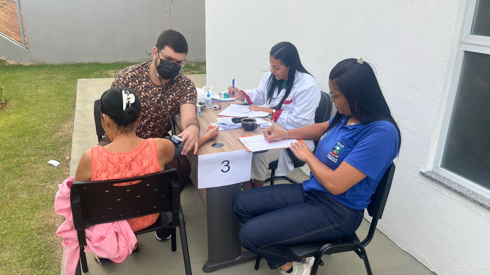 Unidade de Saúde promove atendimento e conscientização sobre diabetes e hipertensão em Retiro Saudoso