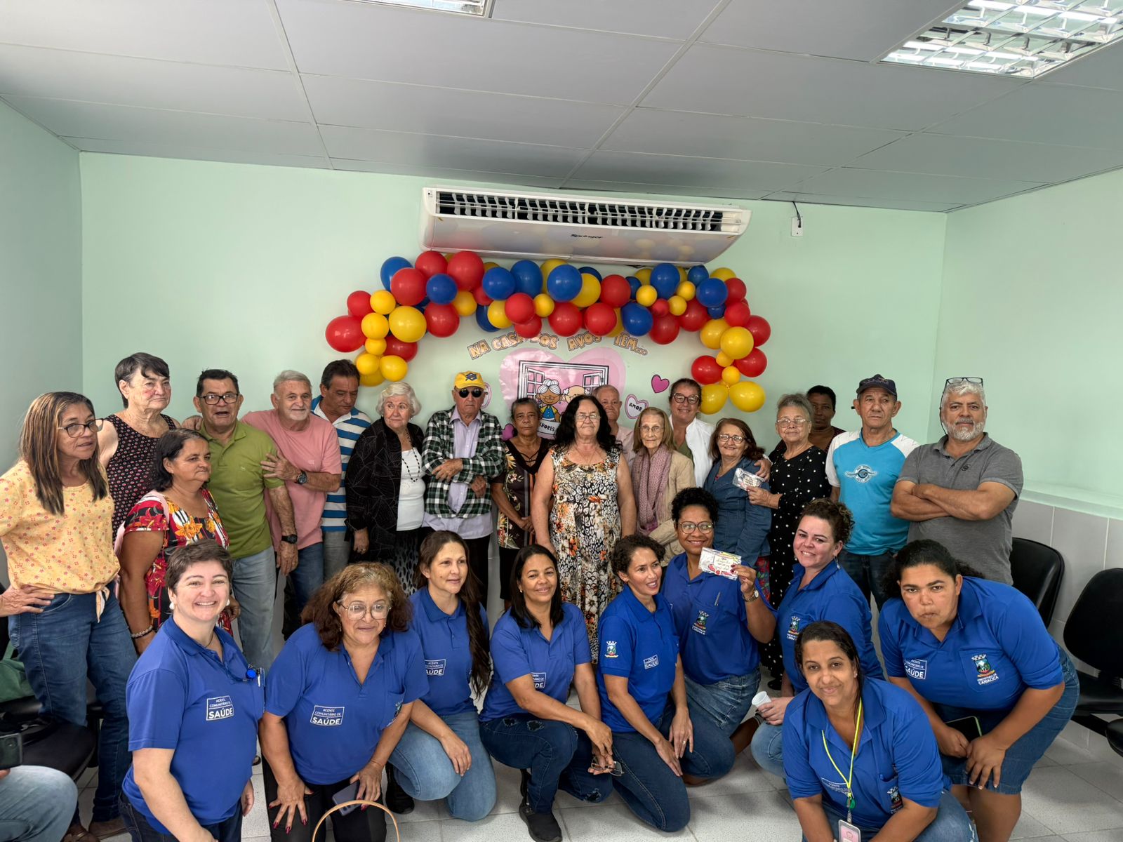 Unidade Básica de Saúde de Cariacica Sede realiza ação em comemoração ao Dia dos Avós