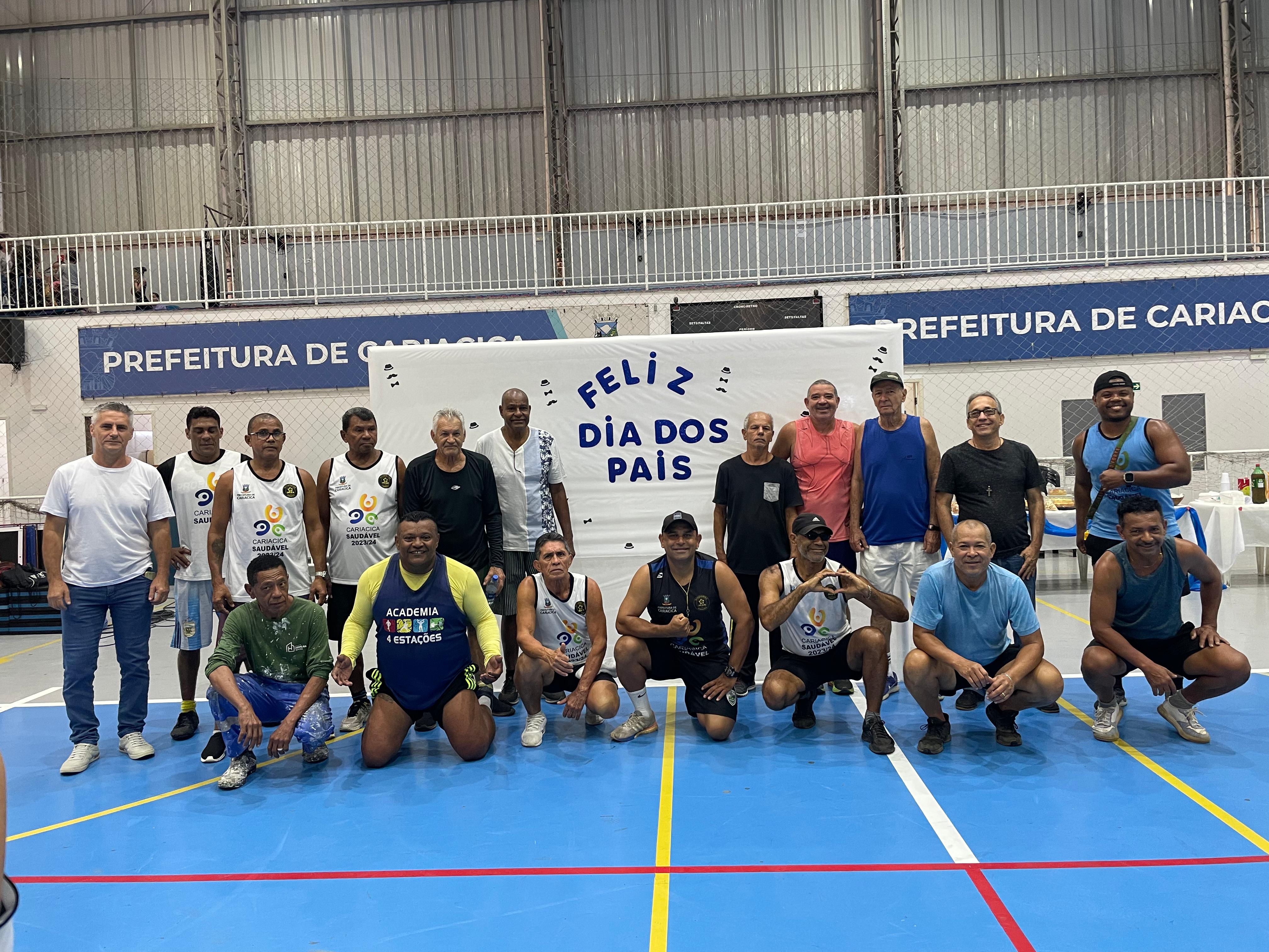 Dia dos Pais: Estação Cidadania-Esporte promove aulão temático e celebra data com saúde e bem-estar