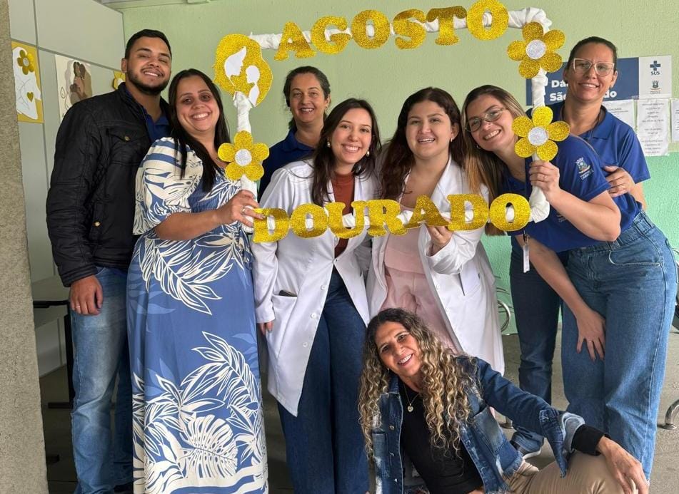 Equipes de Saúde promovem incentivo ao aleitamento materno em São Geraldo 