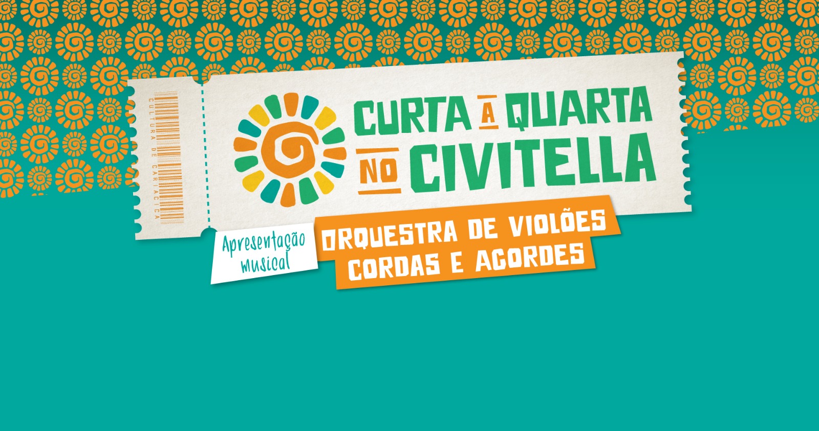 Curta a Quarta da próxima semana terá Orquestra de Violões no Frei Civitella