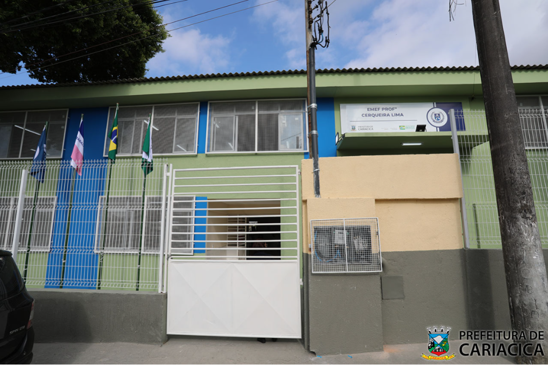 135 anos de Cariacica: Escola Professor Cerqueira Lima é reformada e inauguração é nesta quarta-feira (04)