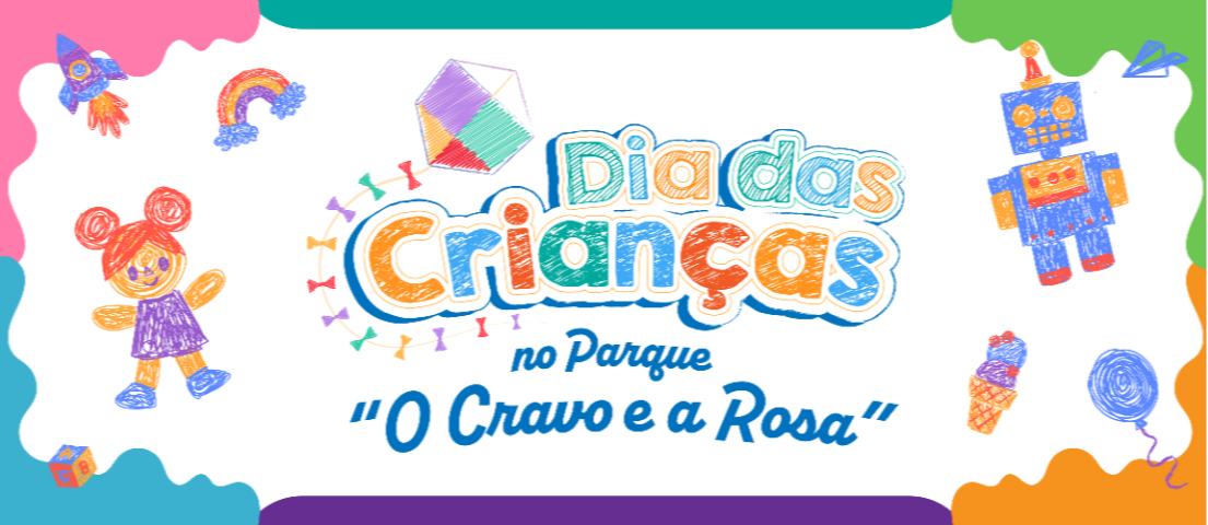 Festa do Dia das Crianças será neste sábado (19) no Parque Cravo e Rosa