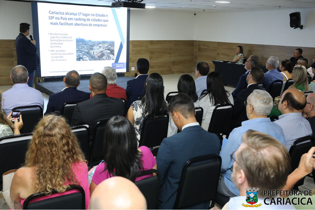 Prefeitura apresenta projetos e investimentos em Cariacica para empresários nesta terça-feira (5)