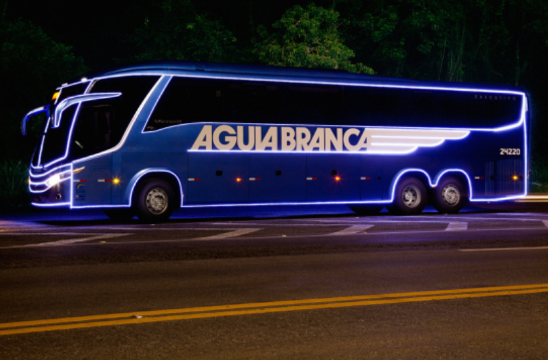 Ônibus iluminado da Águia Branca vai fazer a alegria do Natal em Cariacica-Sede neste sábado (16)